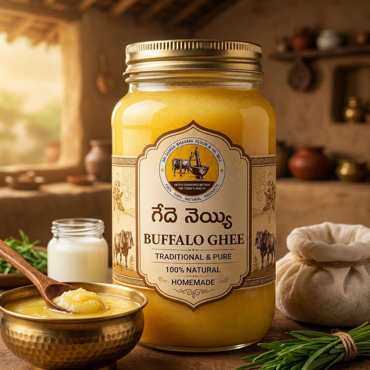Buffalo Ghee (గేదె నెయ్యి)