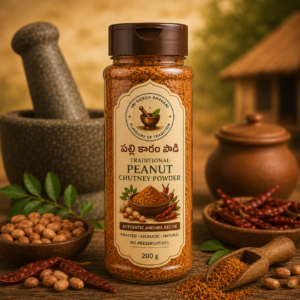 TRADITIONAL PEANUT CHUTNEY POWDER